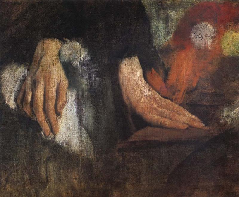 Edgar Degas Study of Hand